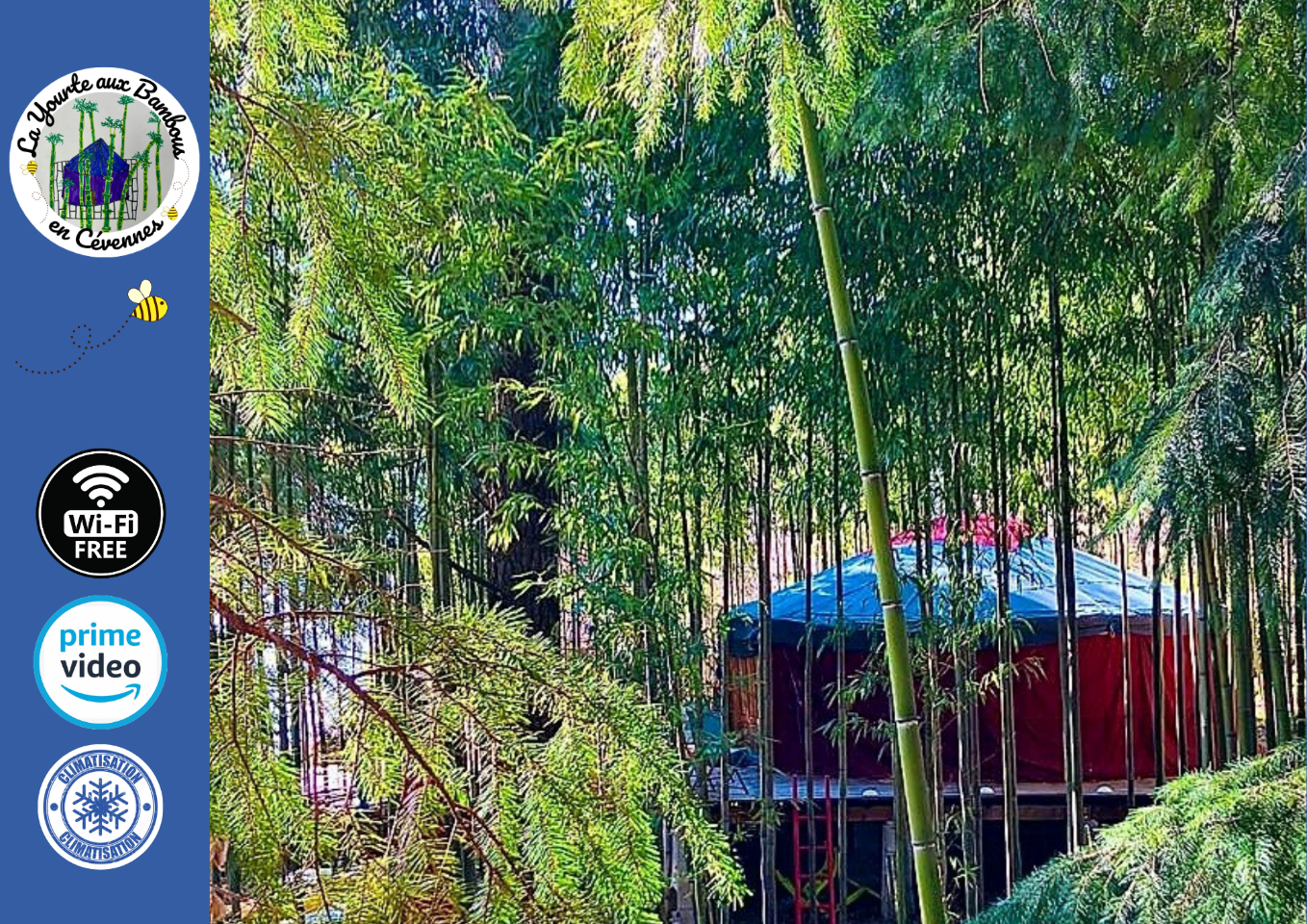 Hôte GreenGo: La Yourte aux Bambous en Cévennes