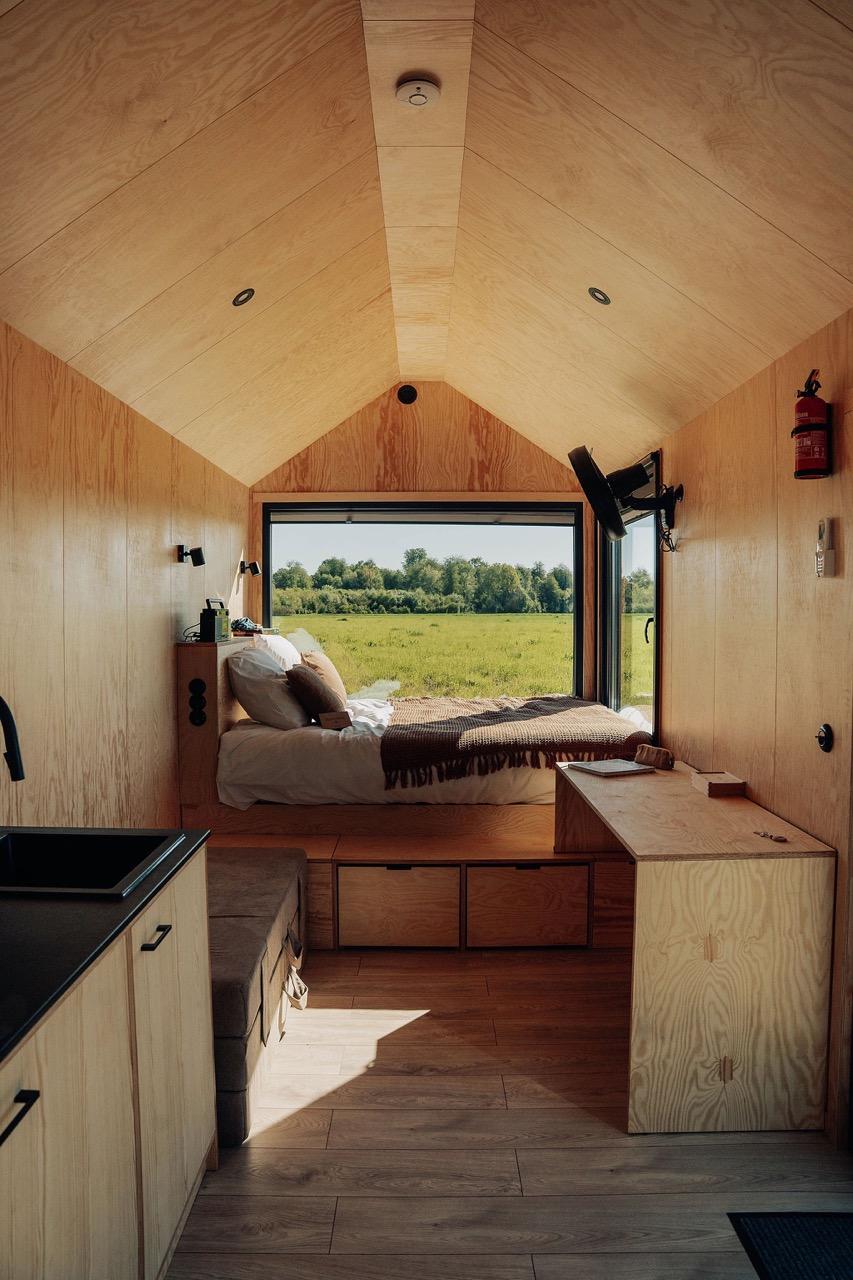 GreenGo Parcel Tiny House - près des chevaux en Bourgogne