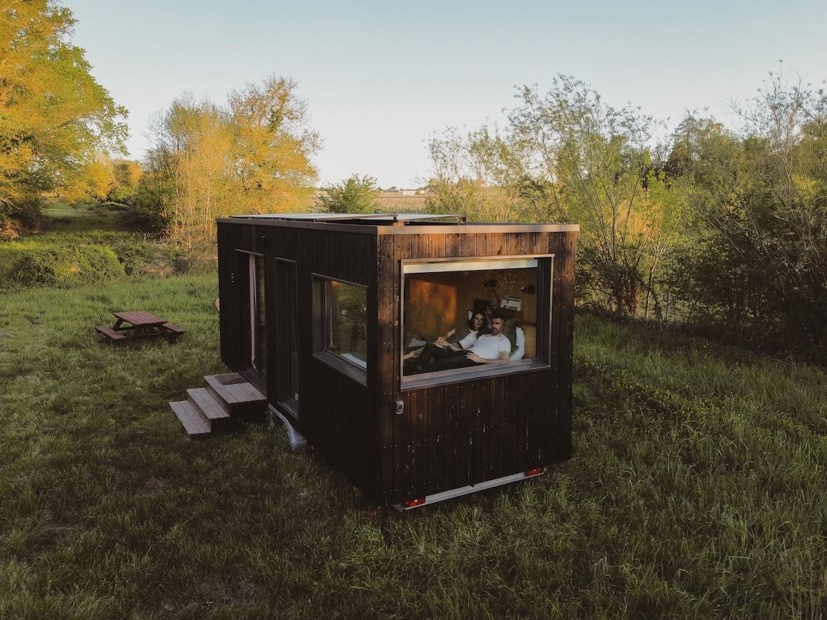 GreenGo Parcel Tiny House - dans les vignes de Saint-Émilion