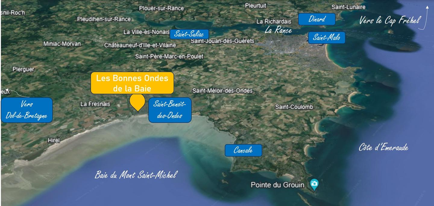 Hôte GreenGo: Gîte Les Bonnes Ondes de la Baie - 5 min à pied Baie du Mont Saint-Michel proche Cancale et St-Malo - Image 2