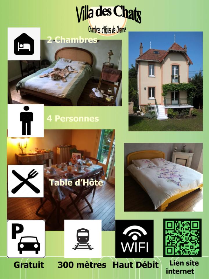 Hôte GreenGo: La Villa des chats - Chambres de Charme avec Salle de Bains Privative