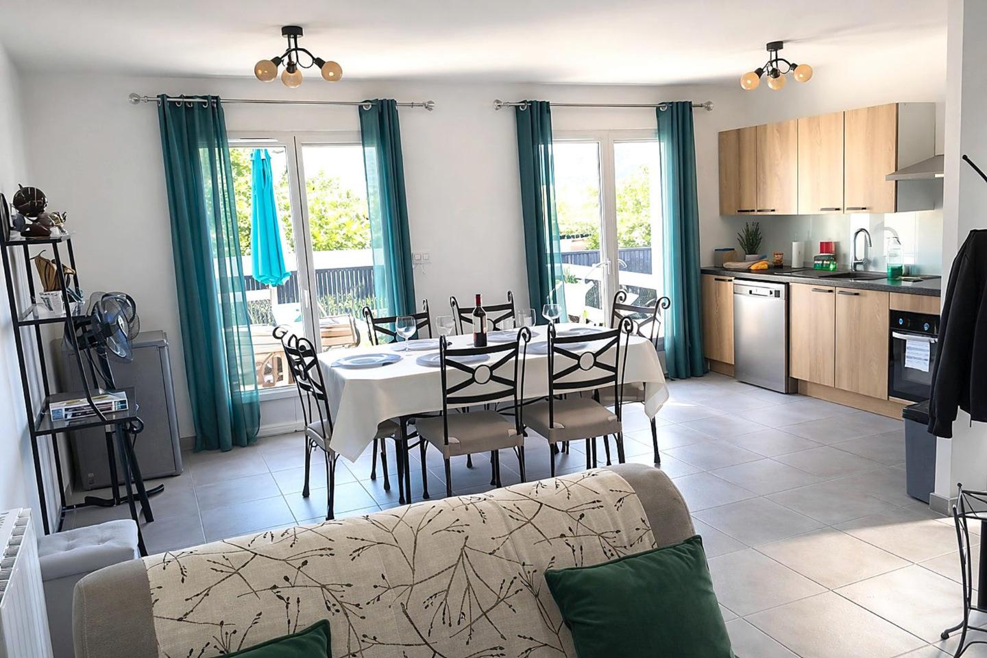 GreenGo Près de Saint Emilion / Libourne - Gîte le P'tit Coin de Soleil - T3 classé 3* 65m² jardin & parking