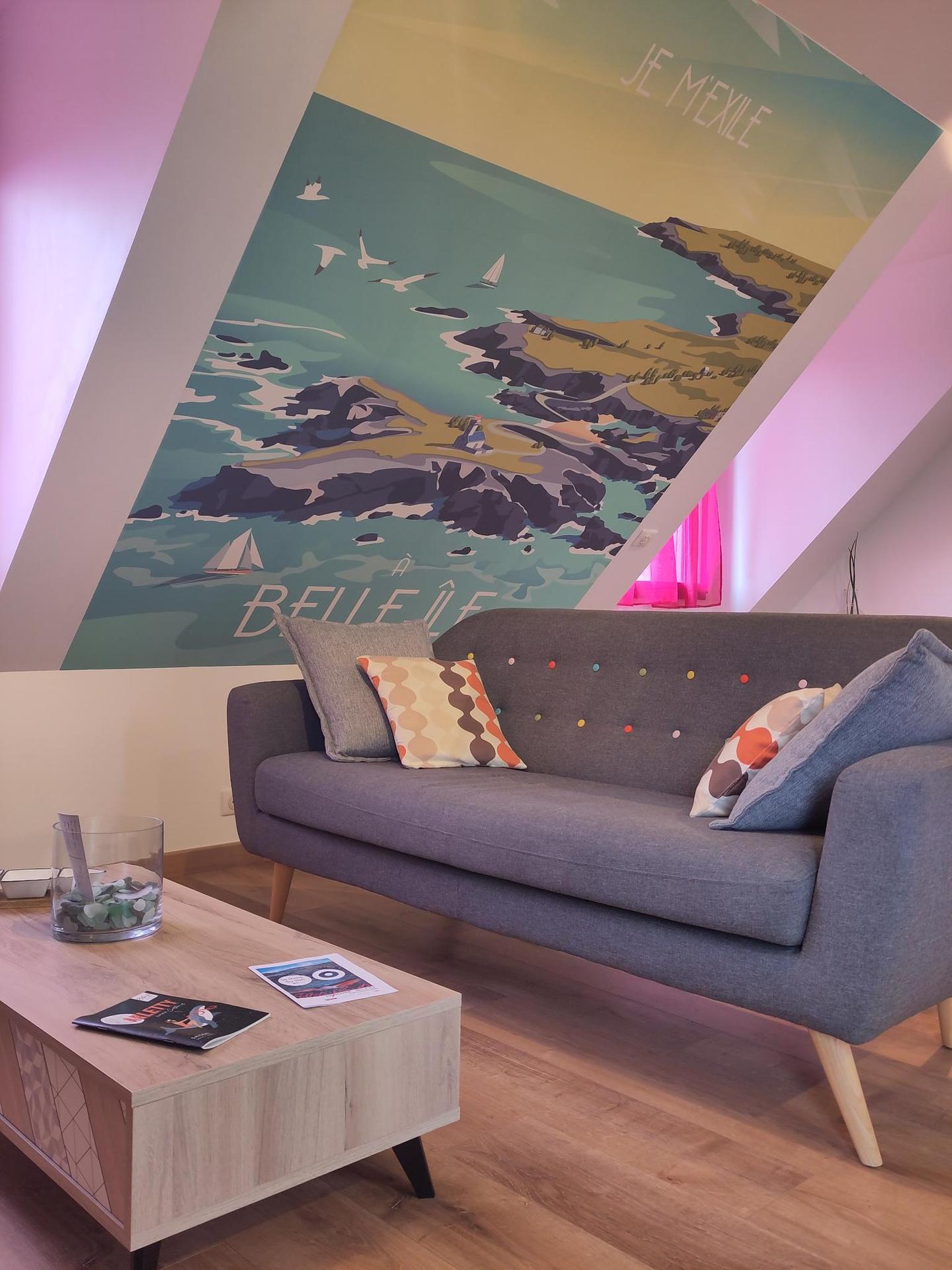 GreenGo Au détour du phare, gîte ***, apparement avec jardin, Belle-Ile-en-Mer