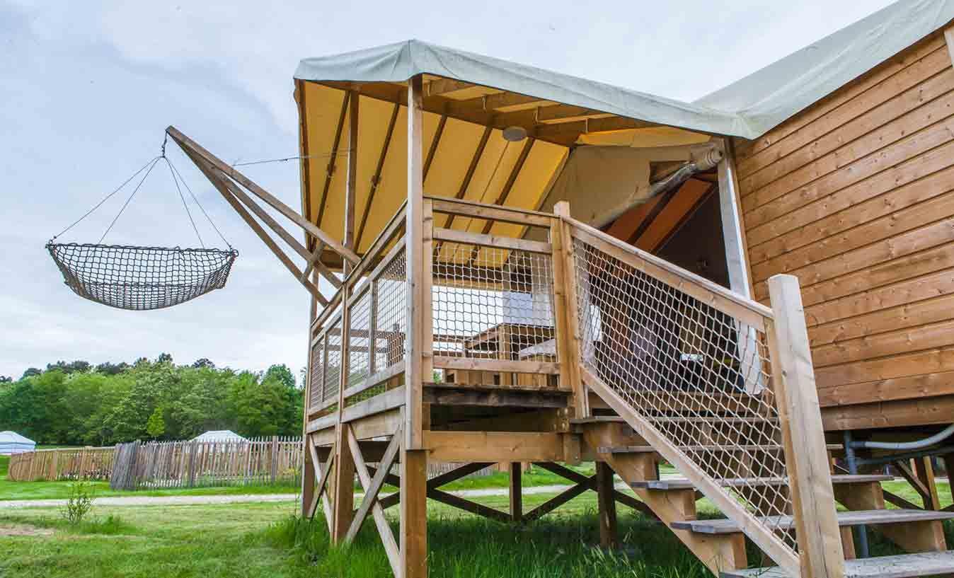 Logement GreenGo: Tente Safari - Cabane sur Pilotis