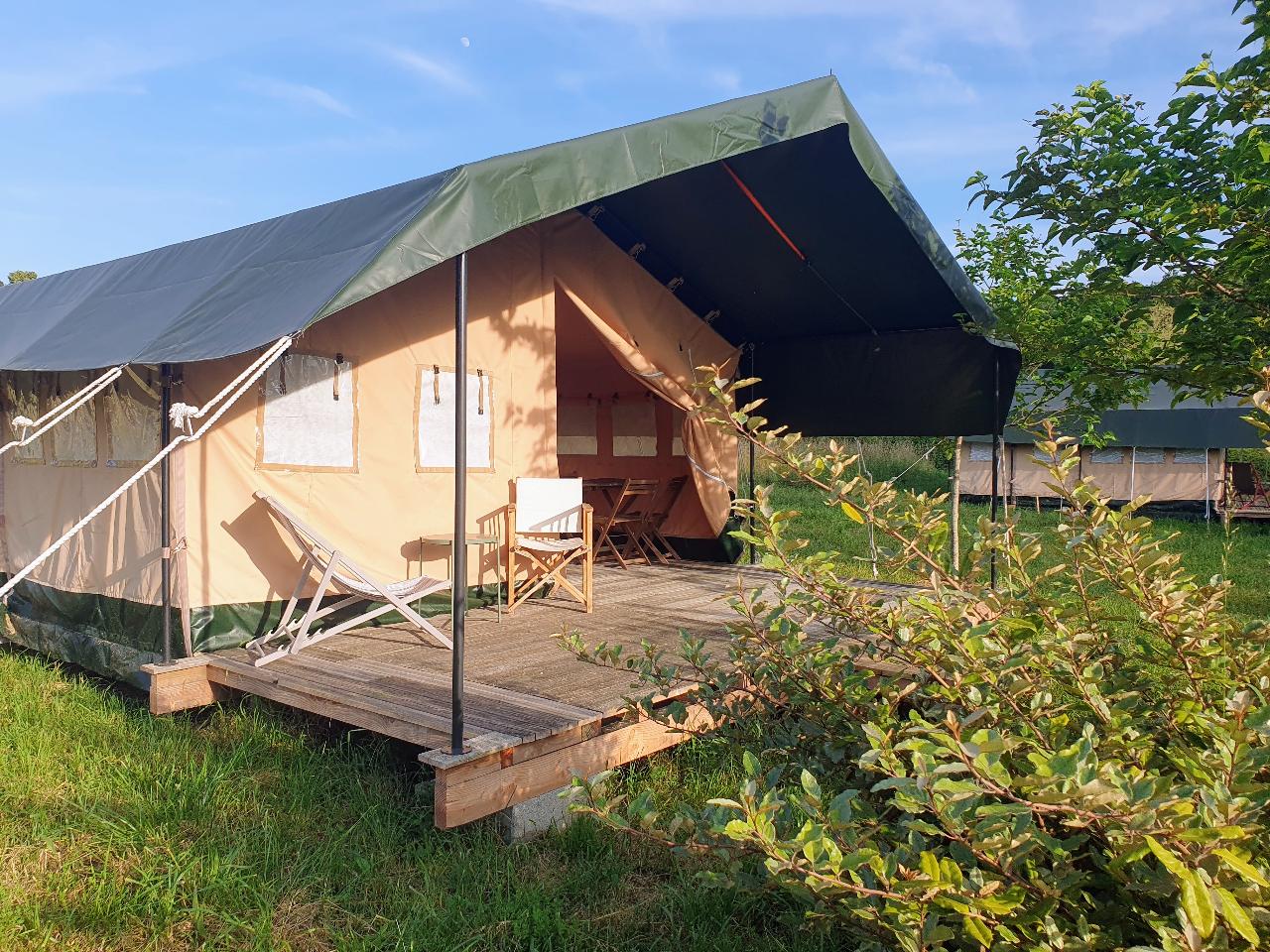 Logement GreenGo: Tente safari 4 pers, retour vers la nature, piscine, spa - Image 9