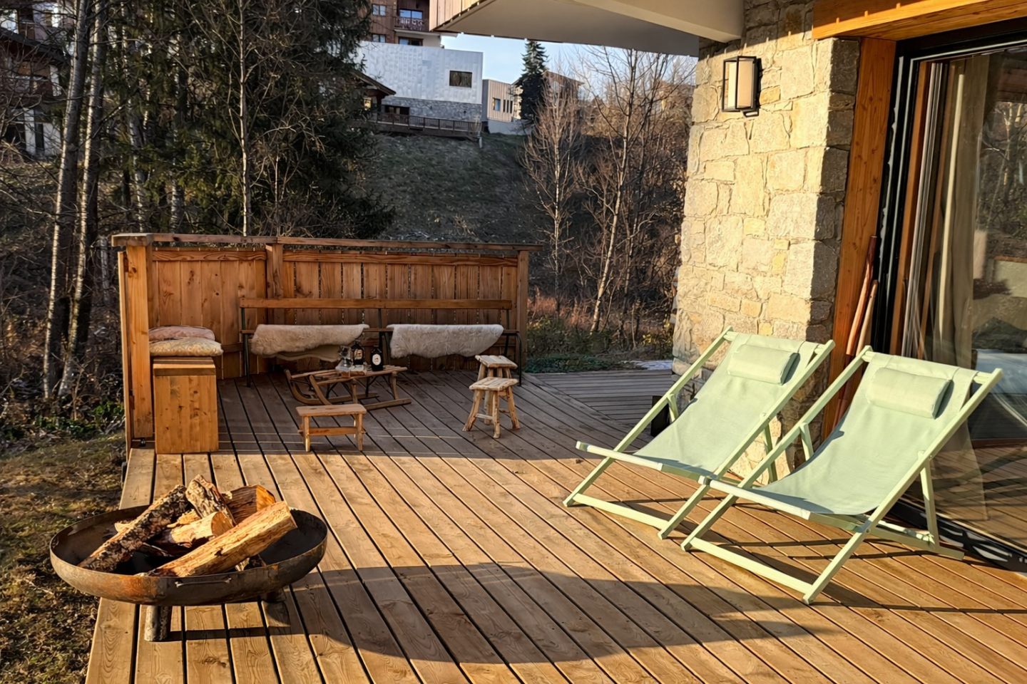 Hôte GreenGo: Lodge le Chamois **** - les Carroz-d'Arâches - 6 personnes, 83 m2 - Bain Nordique et grande terrasse