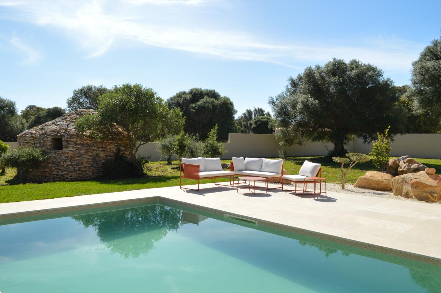 GreenGo Villa piscine, 10' de la plage, Canetto, Bonifacio