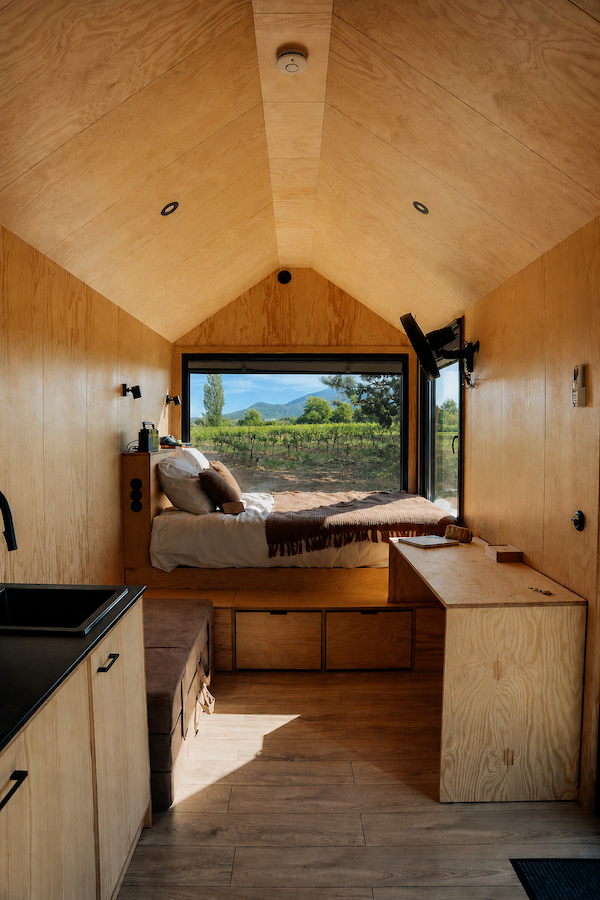 GreenGo Parcel Tiny House - dans les vignes du Roannais