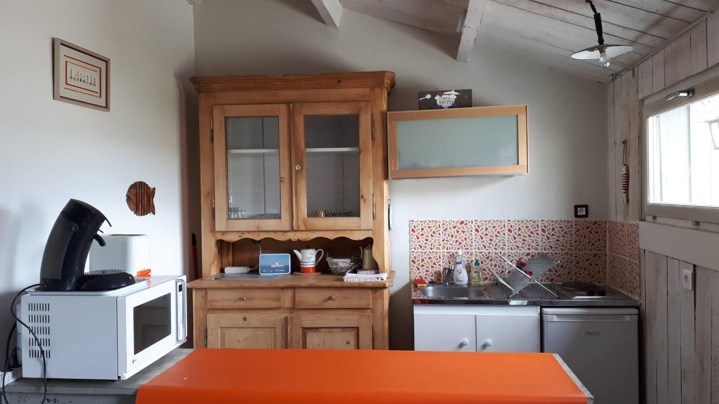 GreenGo Cabane de pêcheur face à la mer