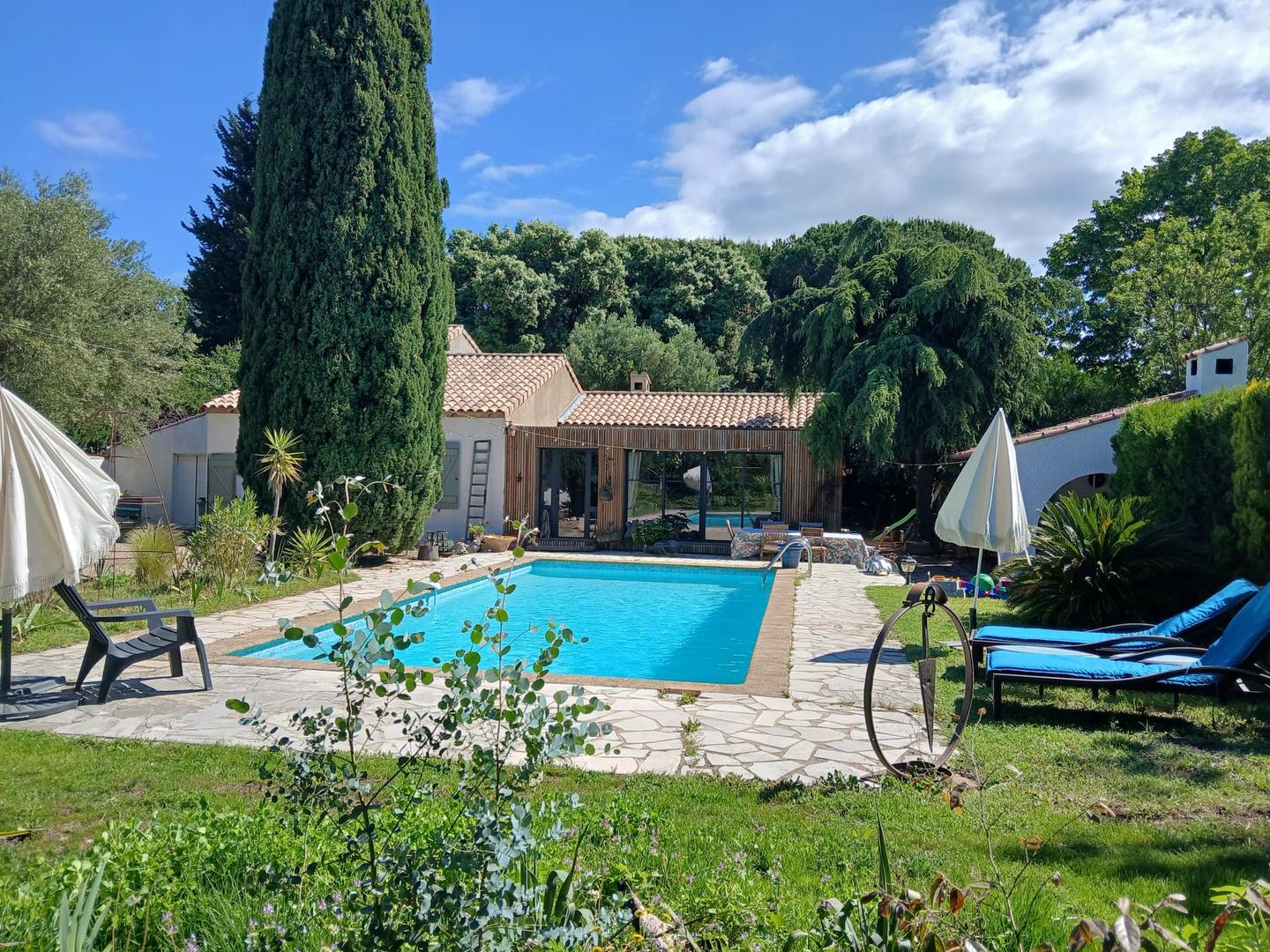 La villa des Oliviers dans le "petit Versailles" de Montpellier