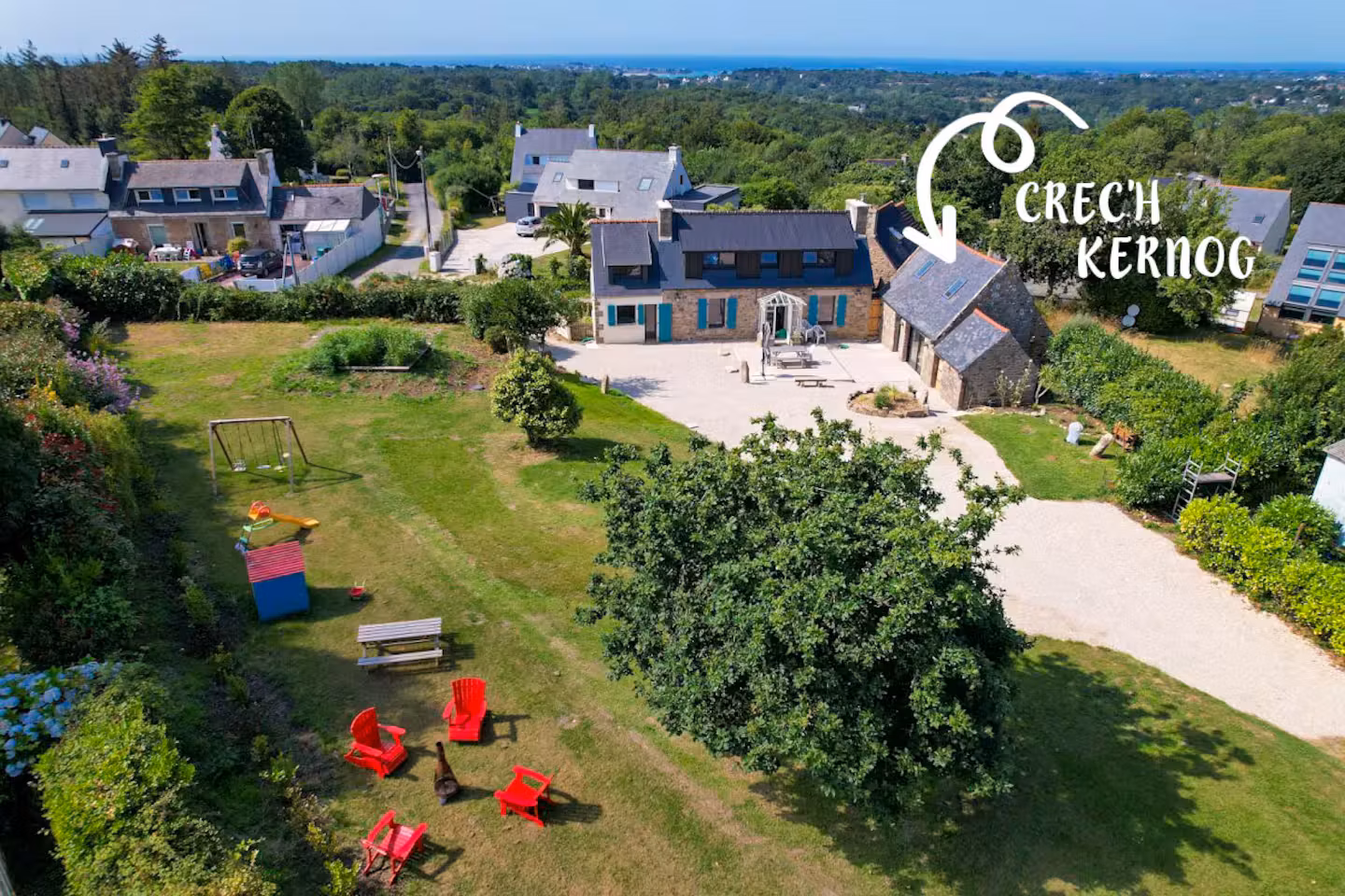 Crec'h Kornog - Petite fermette entre mer et bois