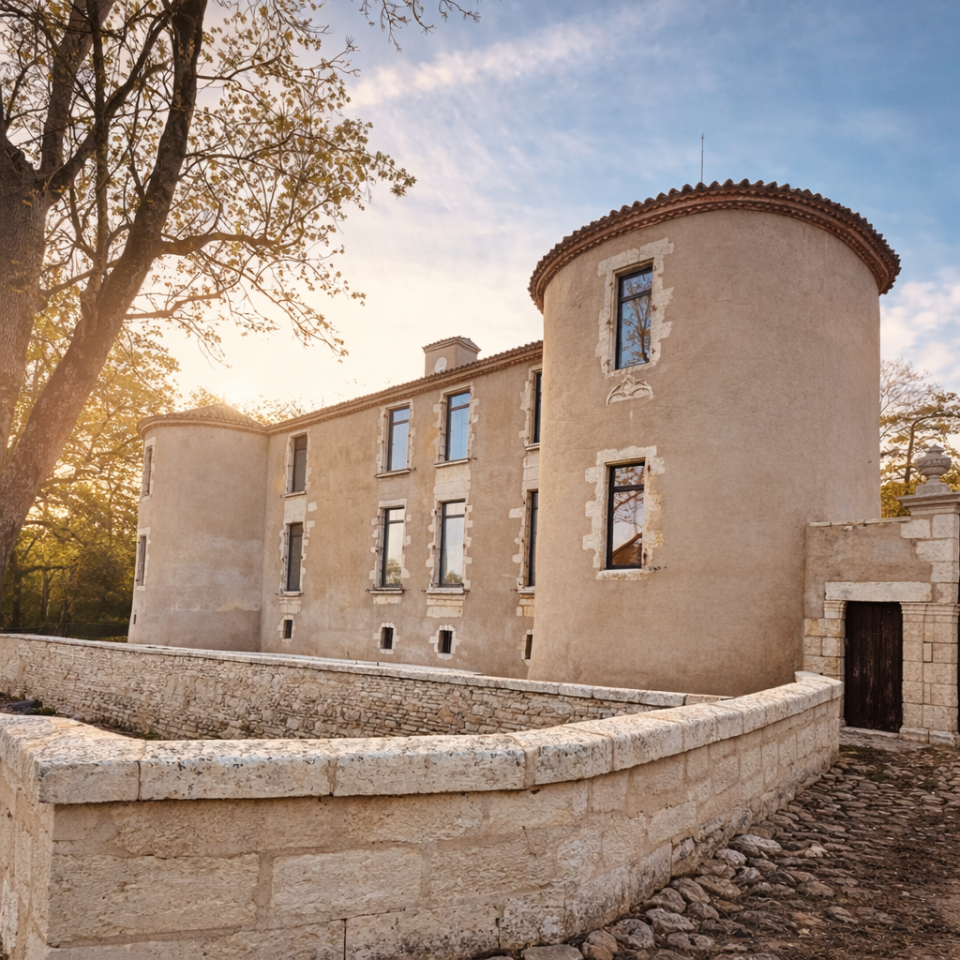 Séjour dans un château avec parc - calme & nature près de la Rochelle