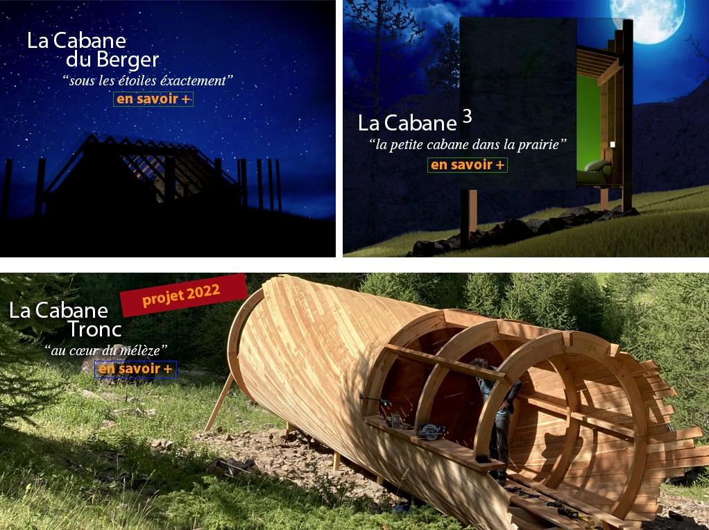 Les Cabanes d'Artistes Hautes-Alpes