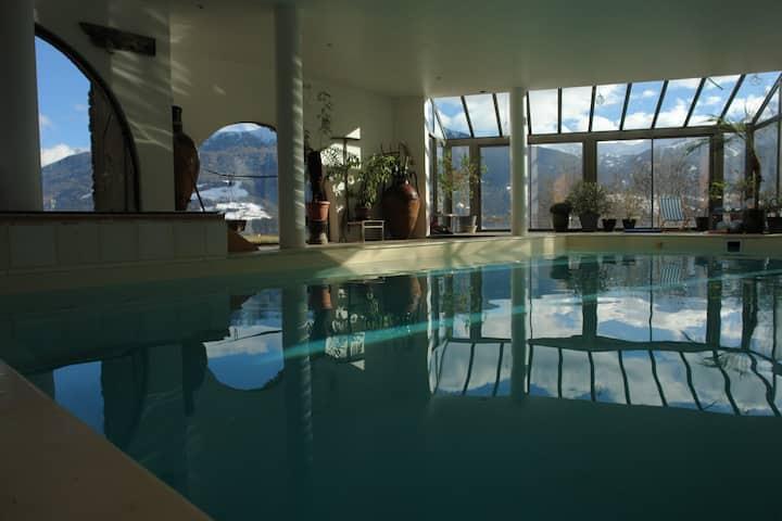 Hôte GreenGo: Chalet M, grand chalet moderne, piscine interieur - Image 2