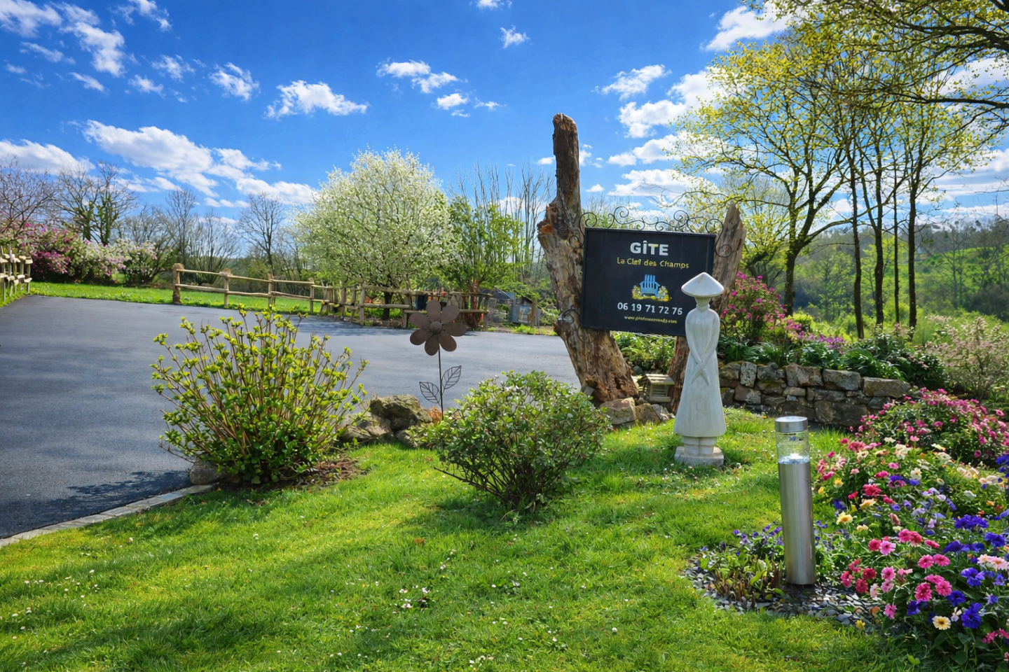 GreenGo Gîte la Clef des Champs Normandie Manche, campagne, jardin, 3 chambres, 17km des plages