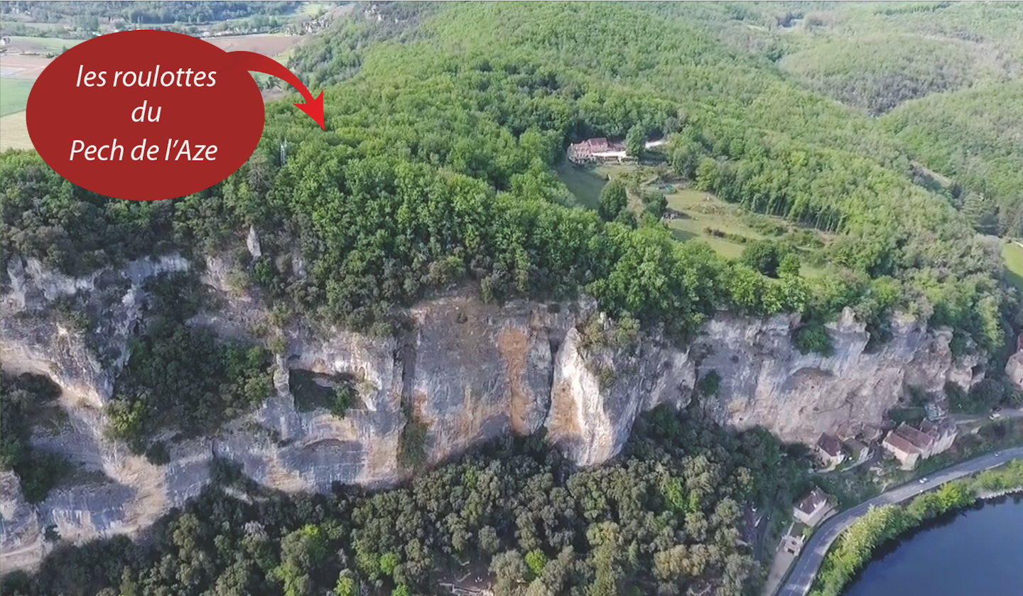 Les roulottes du Pech de l'Aze