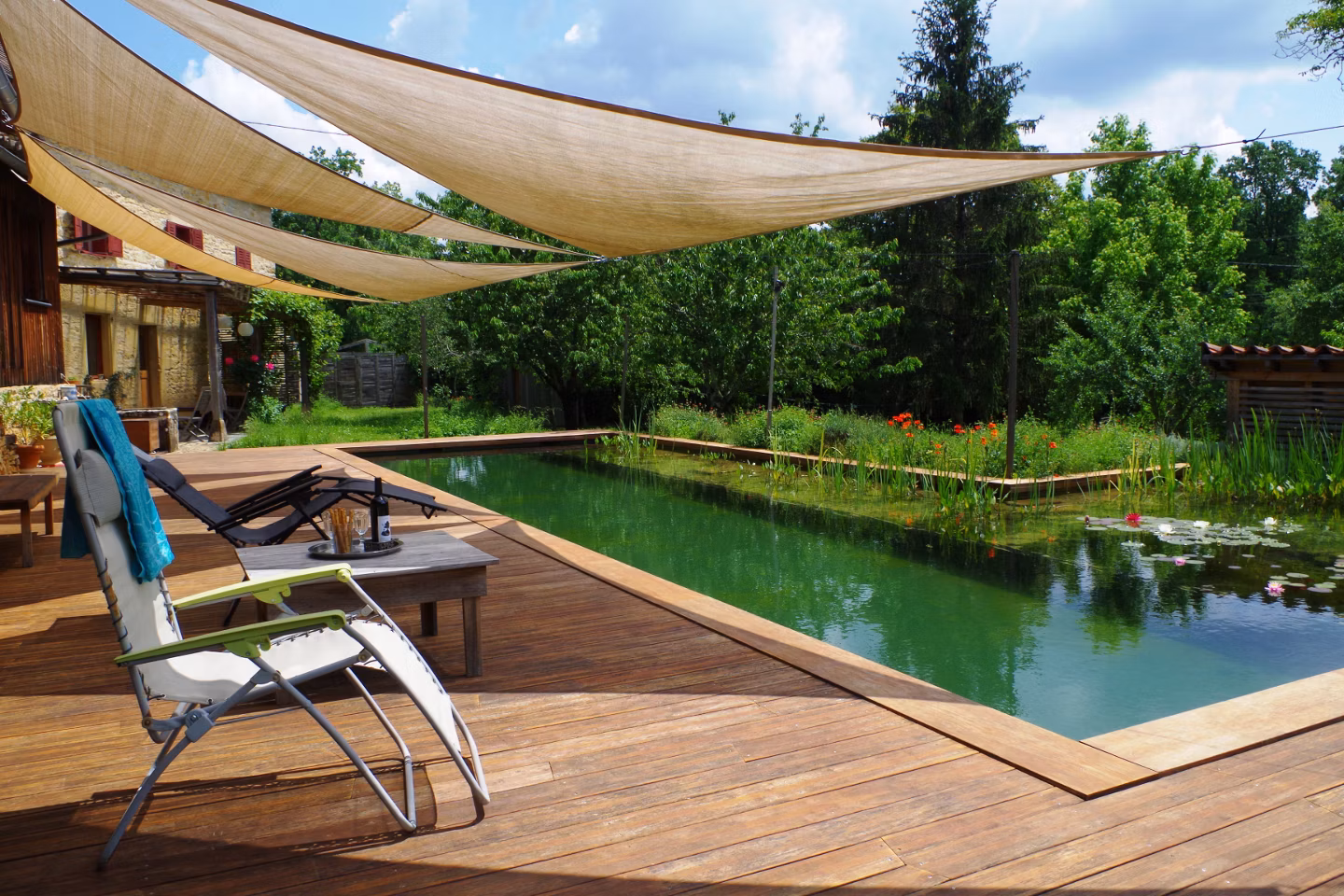 Belle piscine naturelle