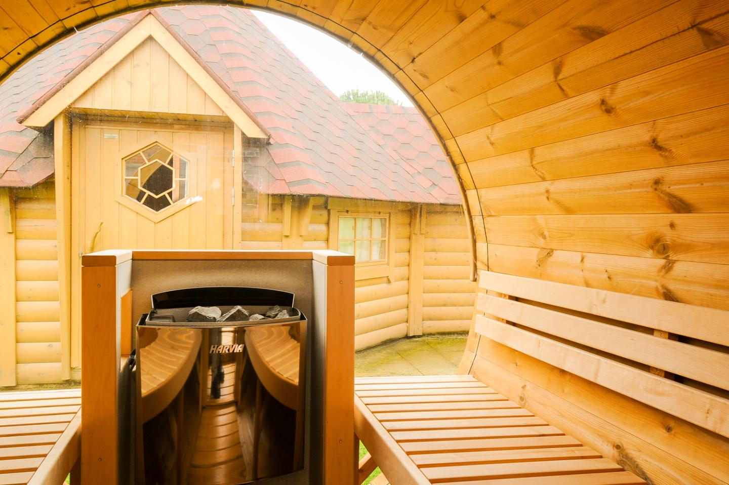 sauna privé intime (non partagé)