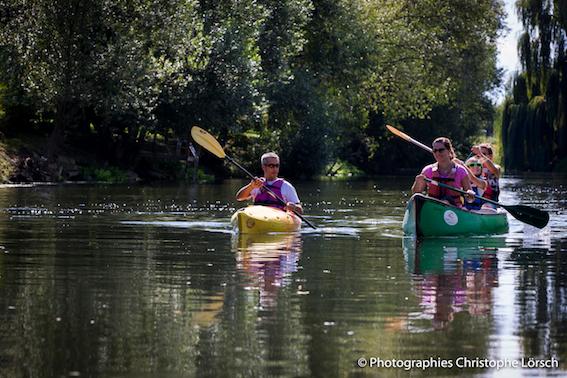 La descente douce sur l'Ill