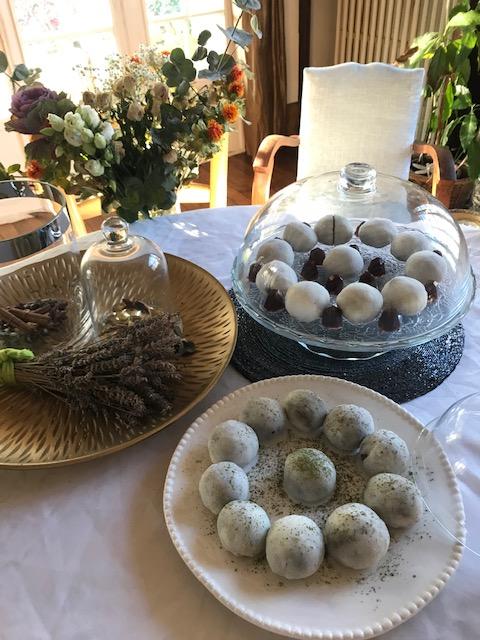 Atelier mochi au sésame noir