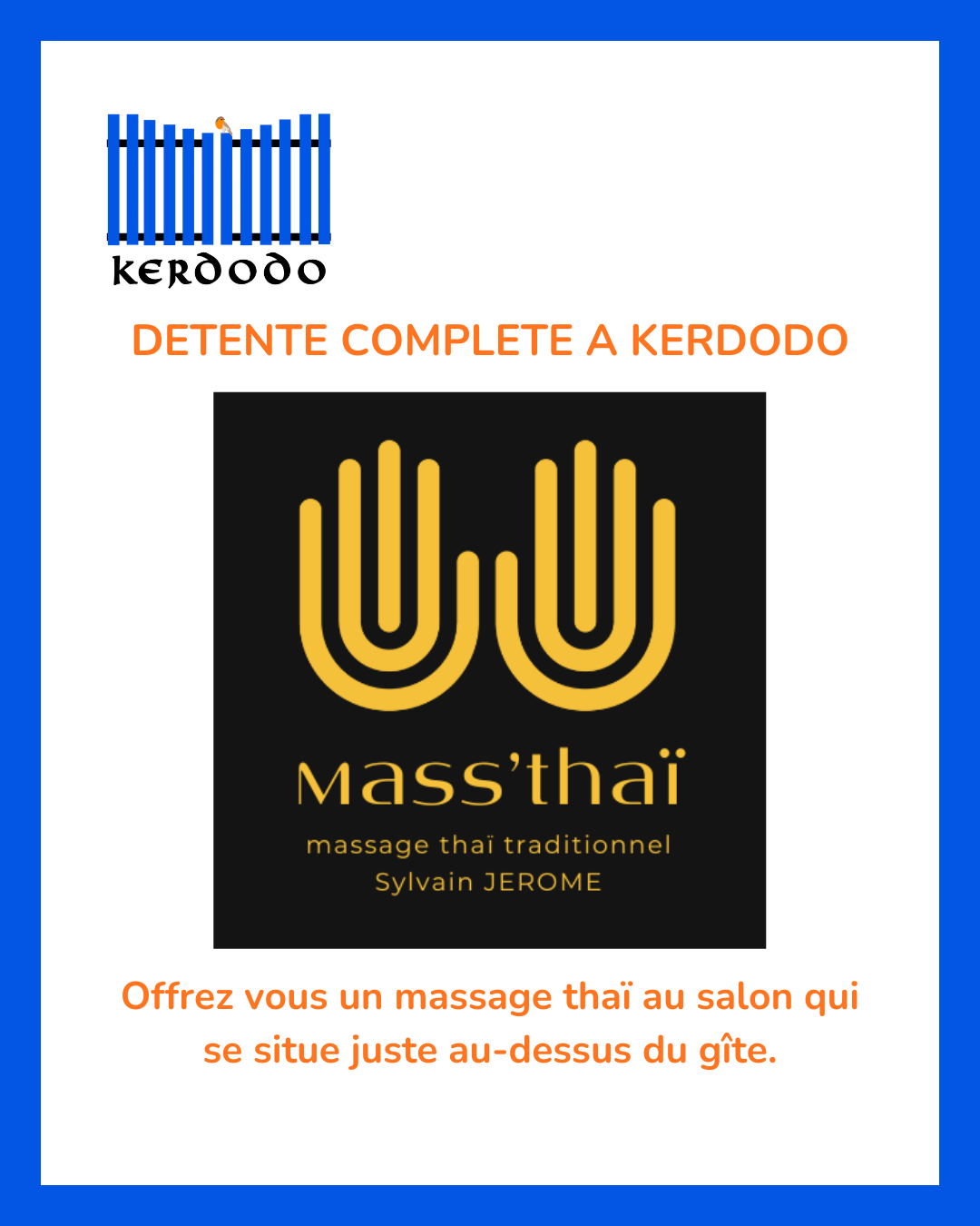 Massage Thaï traditionnel par Mass'thaï