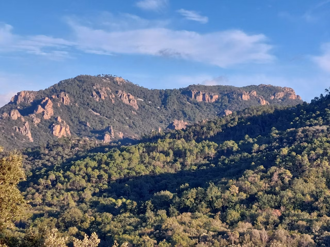 Maison bioclimatique nichée au coeur du massif de l'Estérel