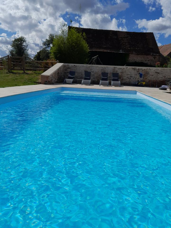 étoiles et piscine