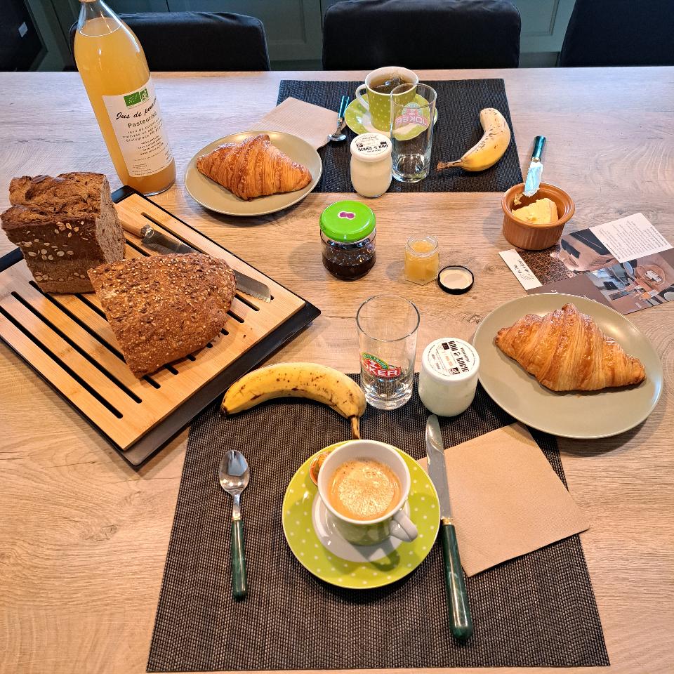 Panier petit déjeuner produits bio et local à partager
