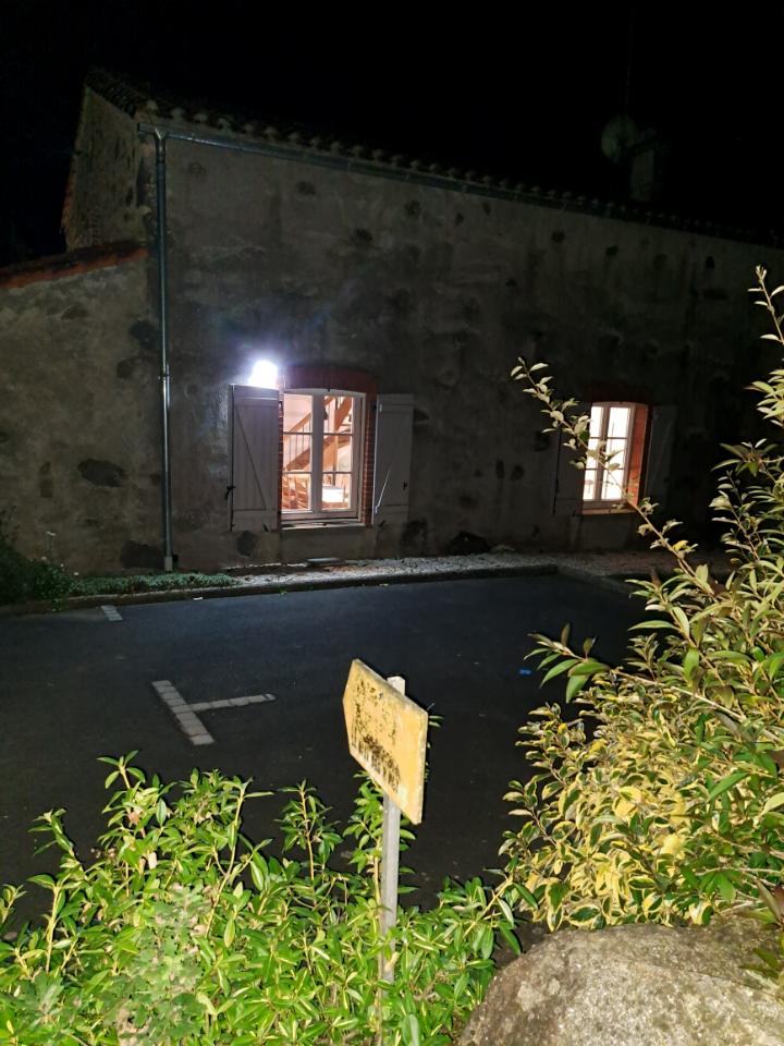 Ici pas de pollution luminaire, les étoiles s'allument chaque soir.