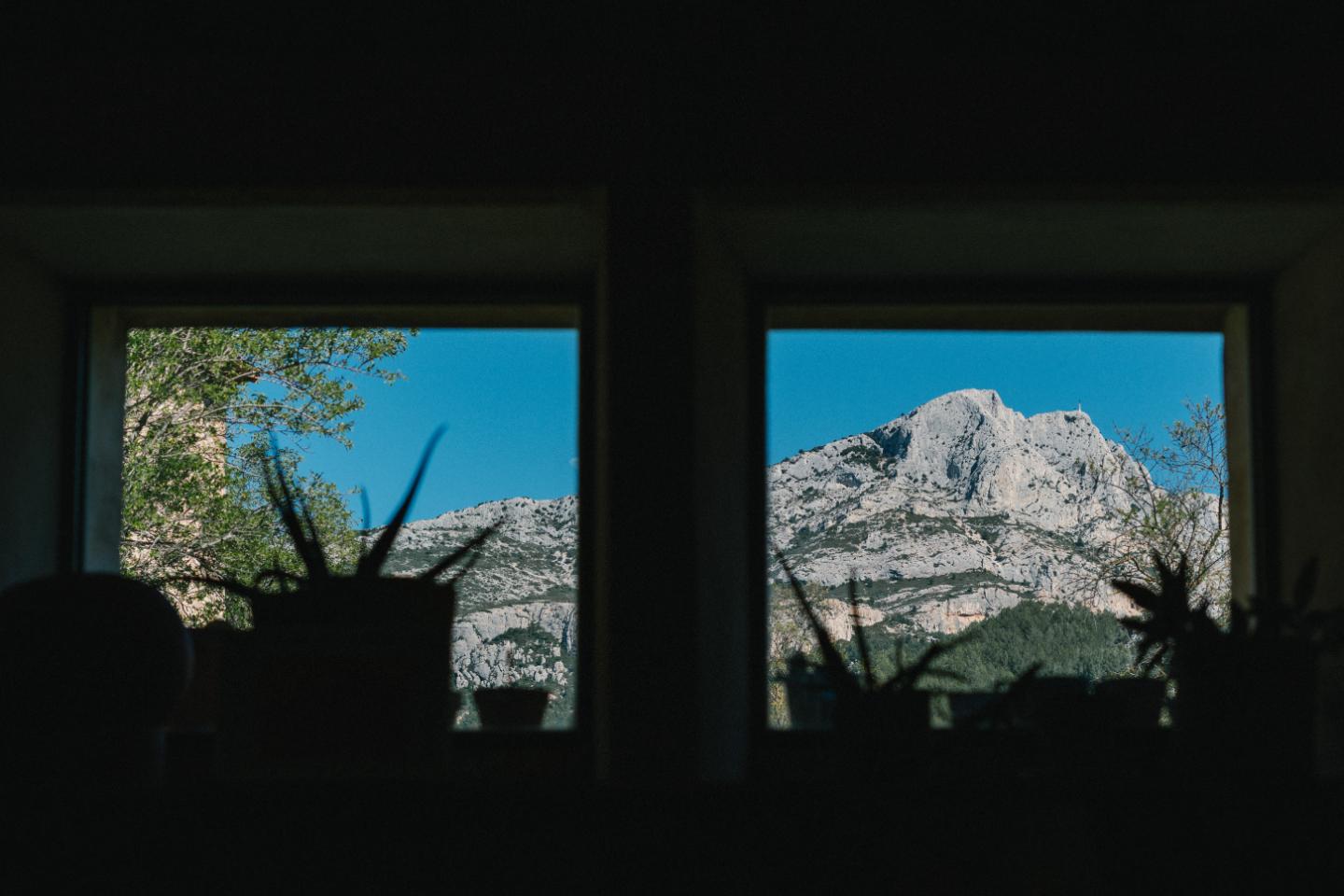 Vue sur la montagne Sainte-Victoire
