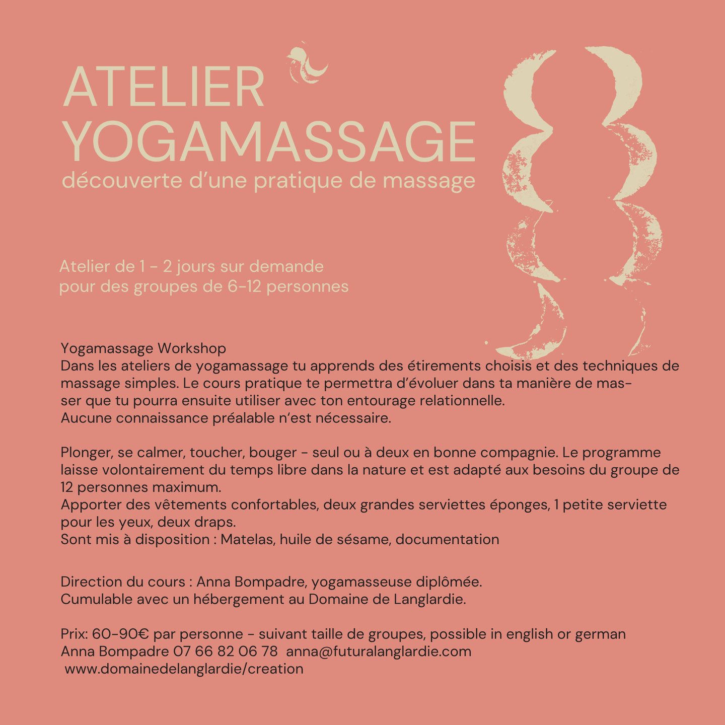 Yogamassage et atelier Yogamassage