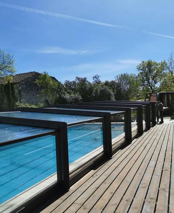 Piscine partagée