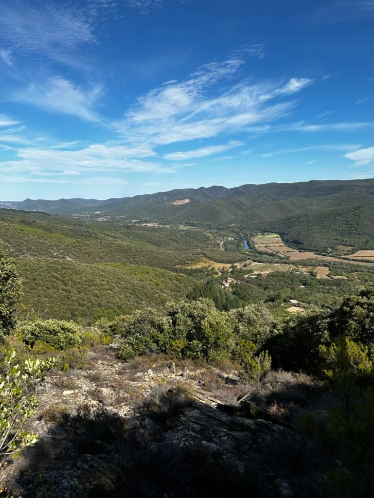 Au coeur du Parc Regional du Haut Languedoc et sur la voie verte Passa Païs