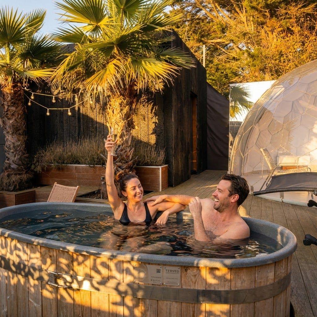 Une eau de mer puisée rien que pour vous.