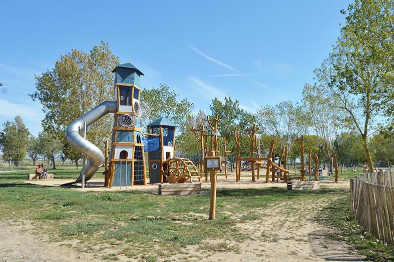 Le parc de jeux de la Faute sur mer