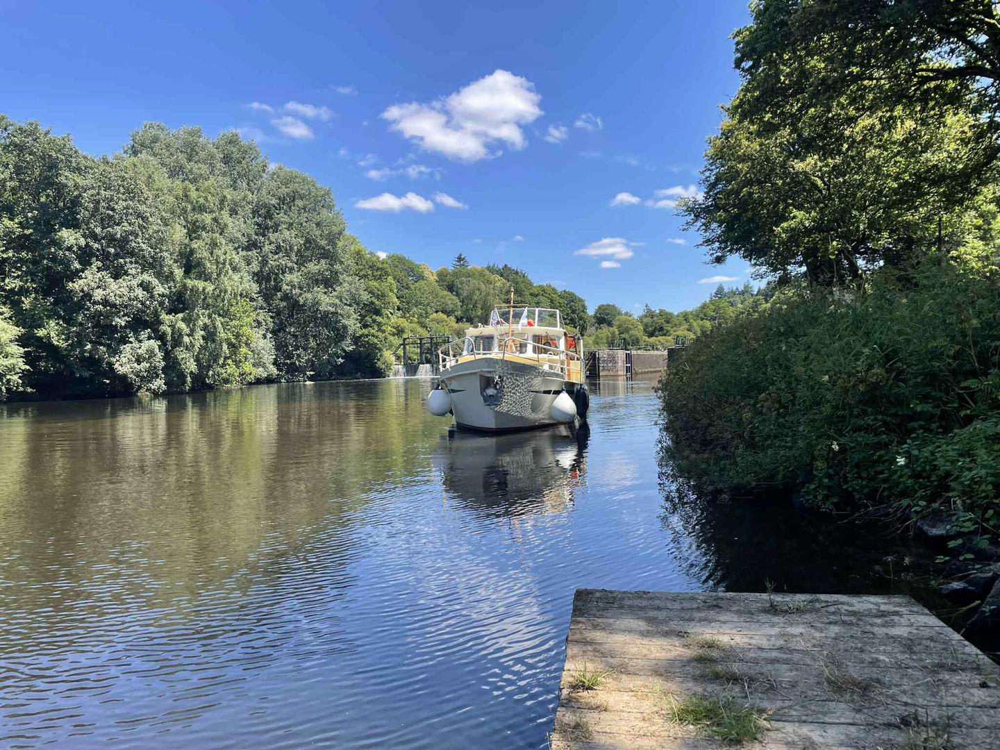 Navigation sur le Blavet — sans permis, au fil de l'eau