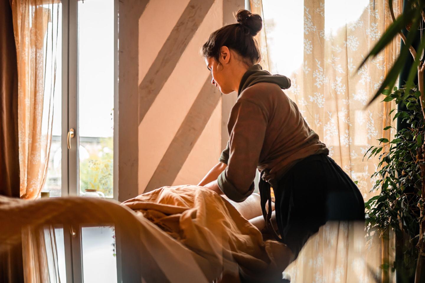 Massage aux huiles Bretonnes