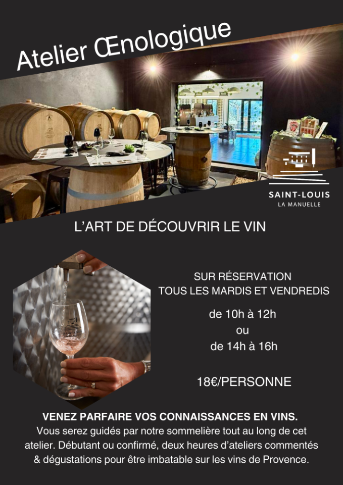 Atelier dégustation & terroir