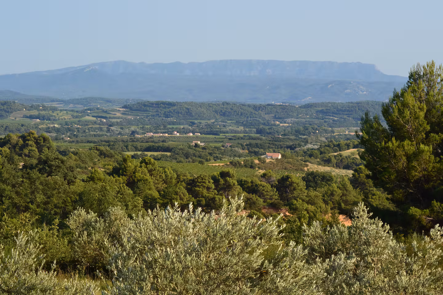 Vue imprenable sur la vallée du Luberon