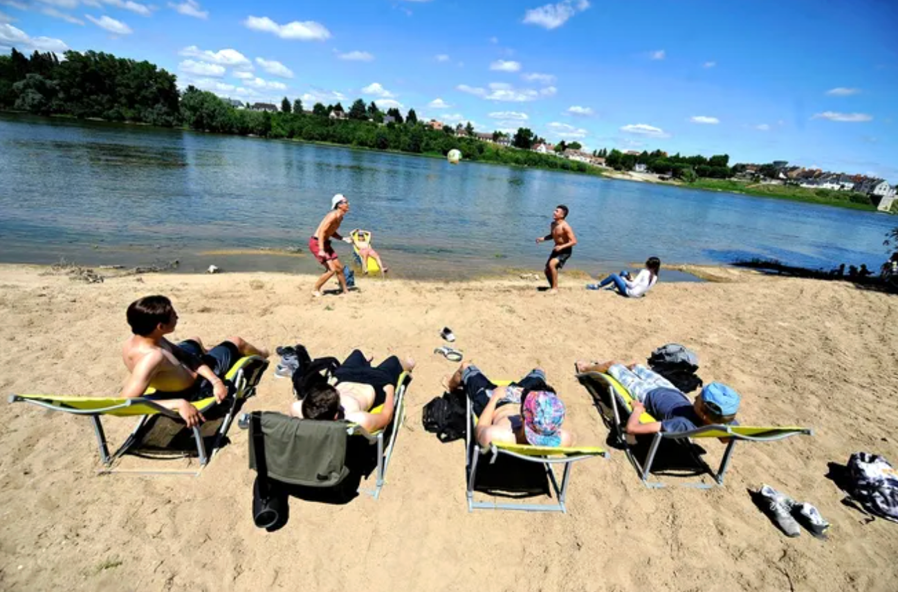 Profitez des plages de Loire