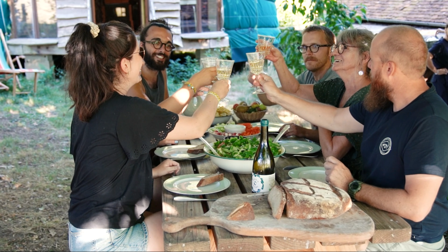 Dîner à la ferme