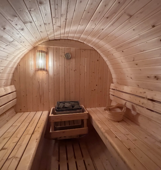 Spa du potager - sauna & bain chaud nature.