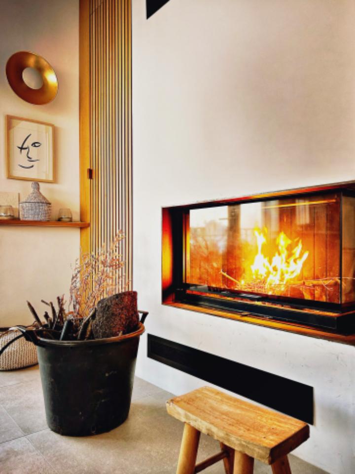 La Cheminée pour réchauffer l'atmosphère hivernale