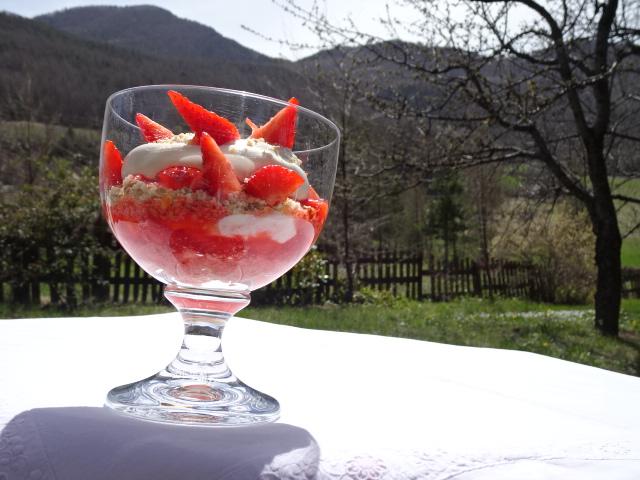 Table d'hôtes avec repas fait par la Cheffe ;-)