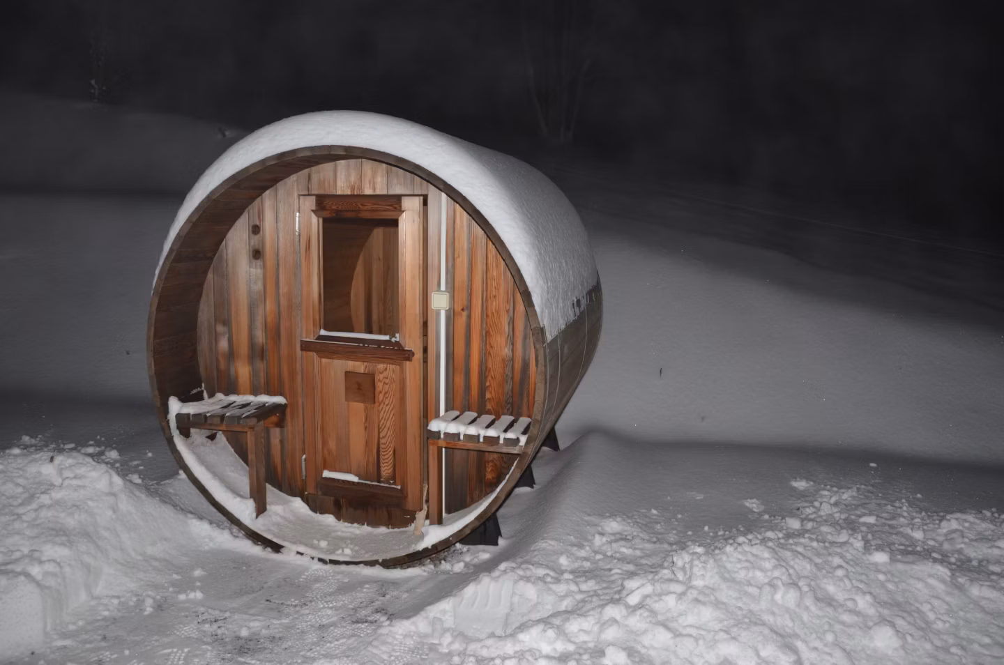 Sauna en pleine nature vosgienne