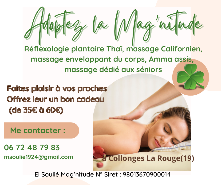 Massage dans votre yourte