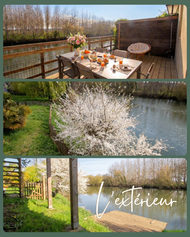 BORD DE RIVIERE : Maison de vacances en Dordogne
