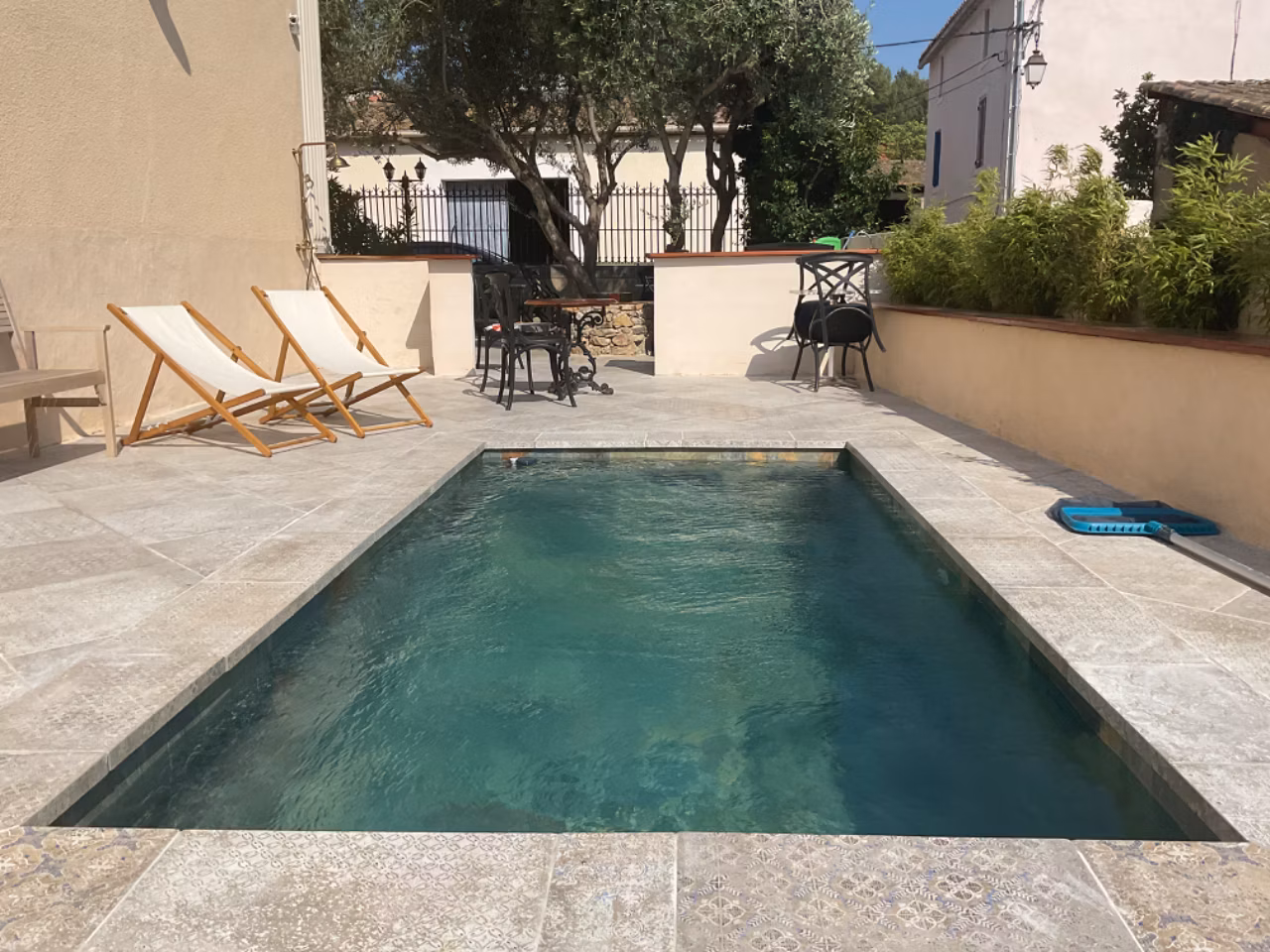 Piscine chauffée partagée