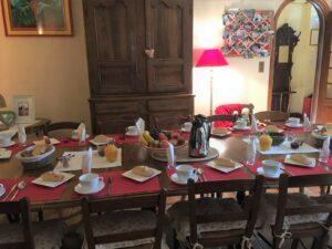 Petit-déjeuner maison gourmand