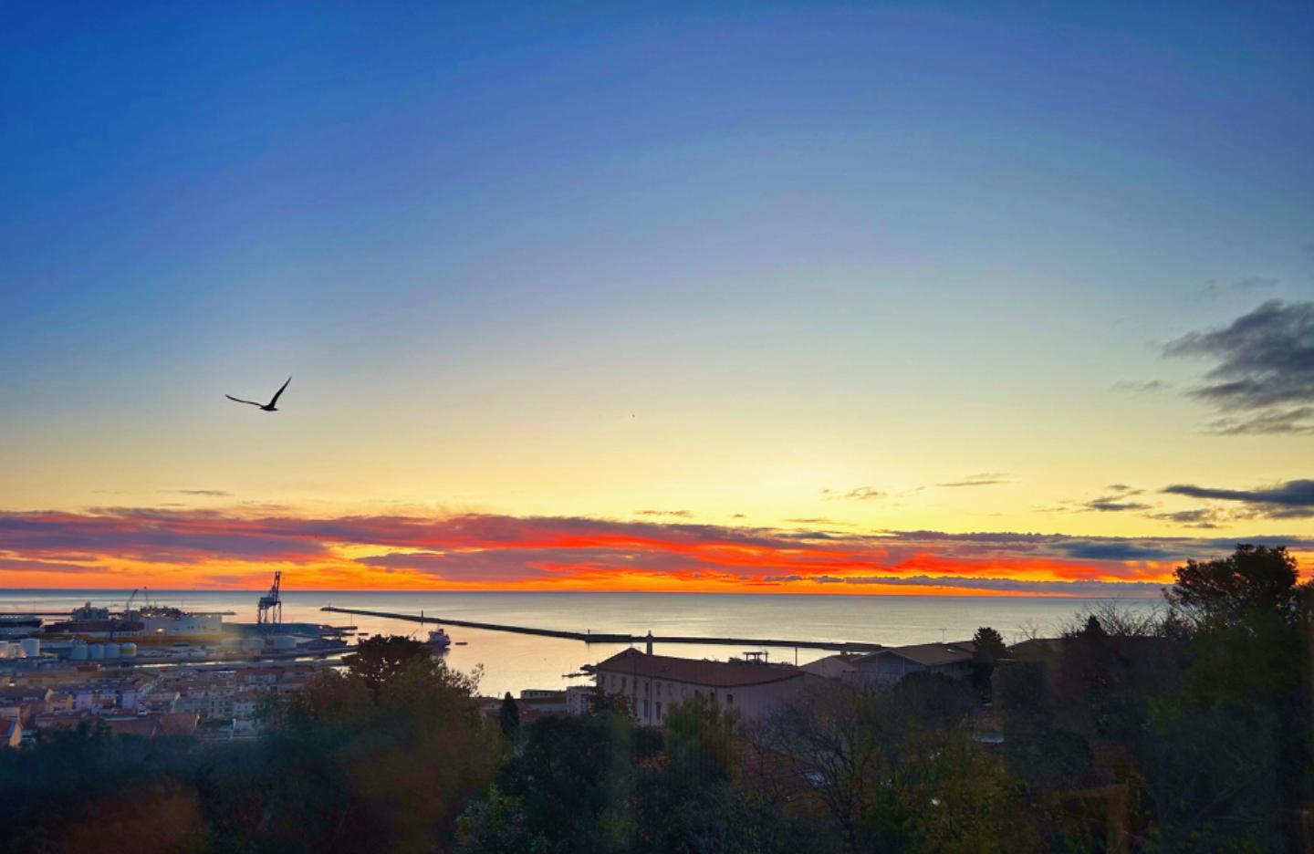 Magnifique panorama : Vue Mer, Ville et Etang de Thau